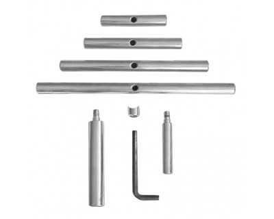 Juego cuatro soportes gubia