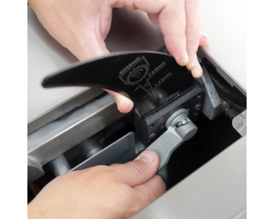 Cuchilla de separación para cortes no pasantes