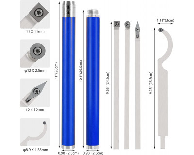 Set de torneado en estuche SET6C-CT