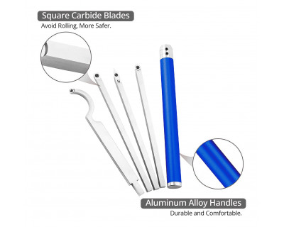 Set de torneado en estuche SET6C-CT