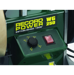 AFILADORA AL AGUA WG250-PK/A RECORD POWER 2