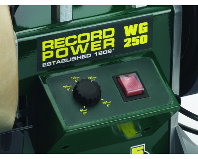 AFILADORA AL AGUA WG250-PK/A RECORD POWER