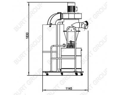 Aspirador CiclónLombarte FM300 - 2CV