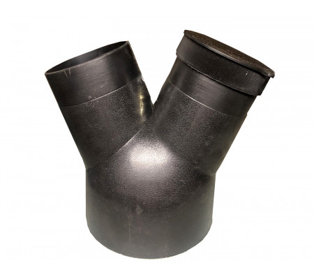 Tolva Aspiración 2x100 a 150mm