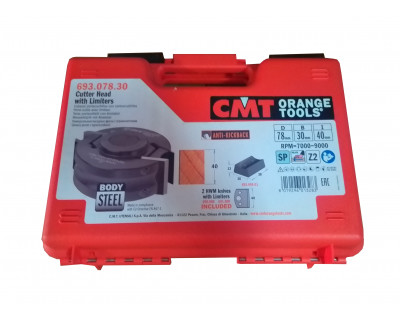 LOMB 90x40x30 mm eje CMT- Cabezal para tupi